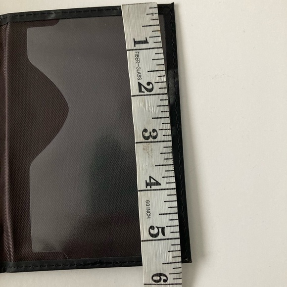 Marble look passport cover Black - Picture 3 of 7